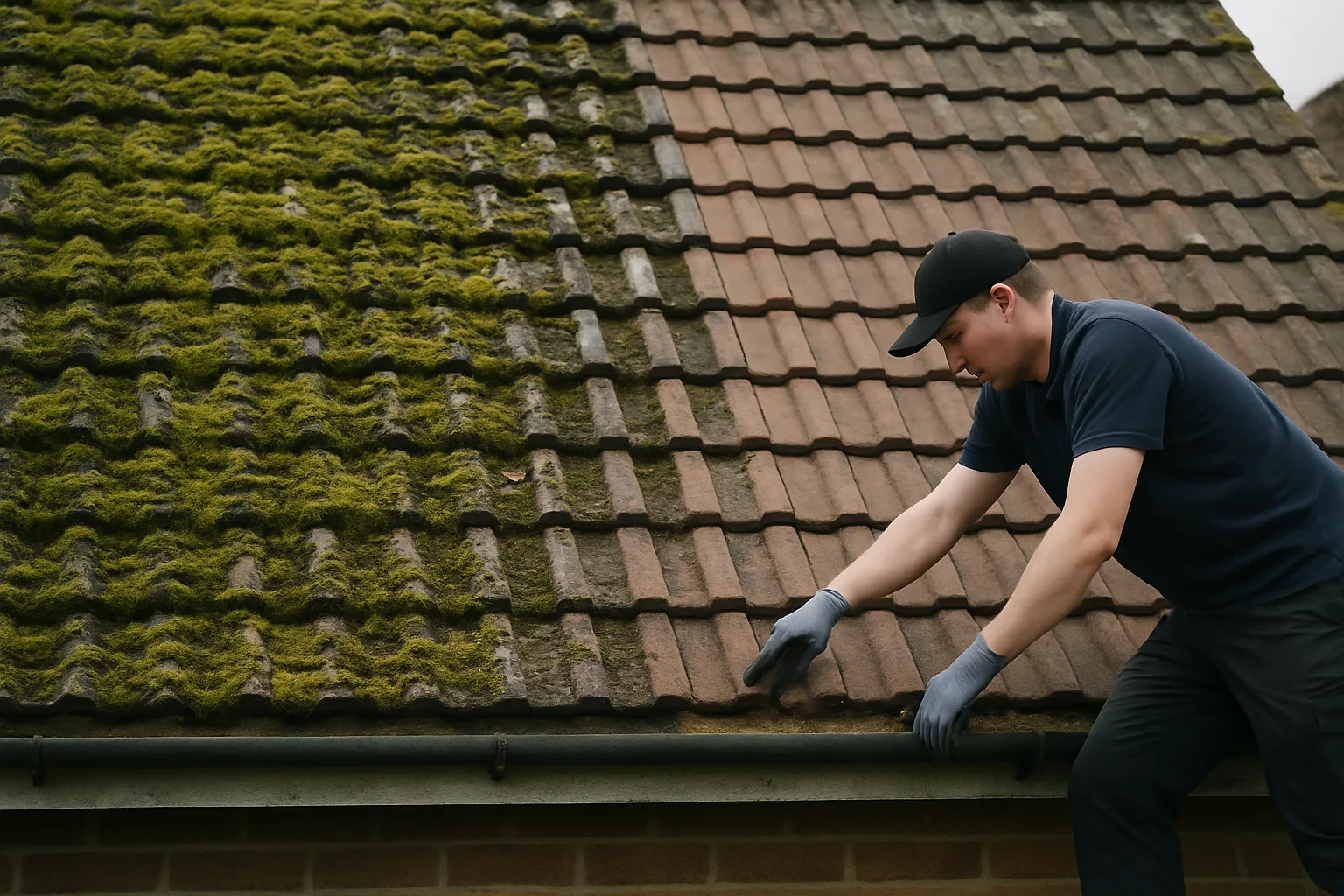 The Art of Preserving History: A 100-Year-Old Roof Clean